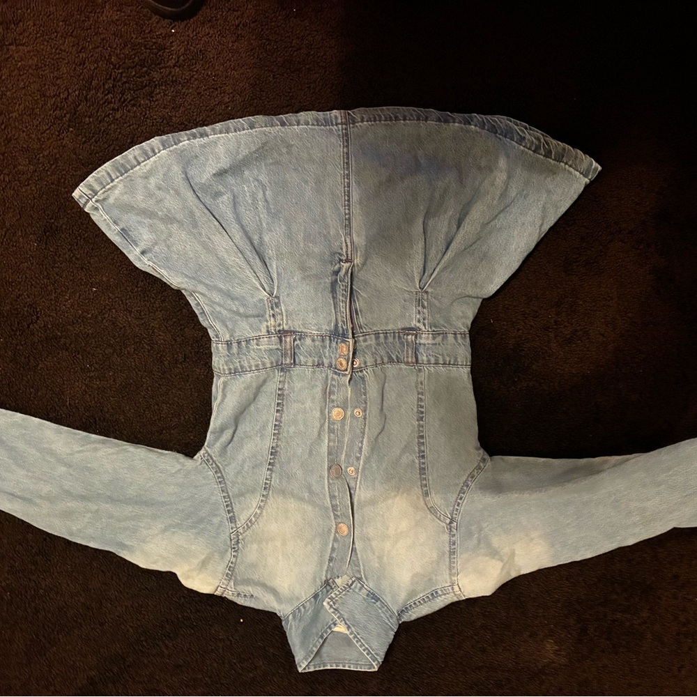 Light Blue Denim Dress